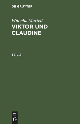 Viktor und Claudine: Teil 2