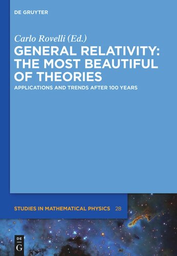 General Relativity: The most beautiful of theories: Applications and trends after 100 years