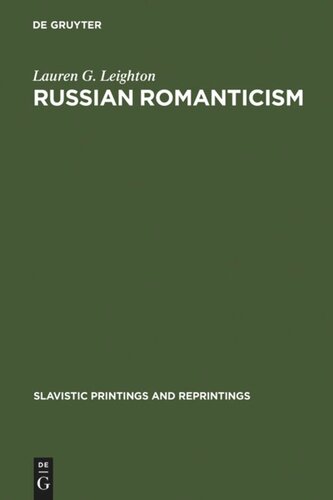 Russian romanticism: 2 essays