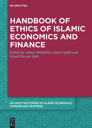 Handbook of Ethics of Islamic Economics and Finance