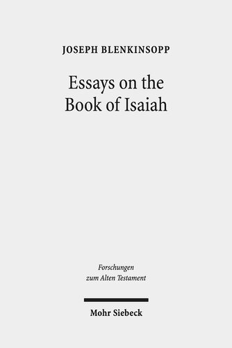 Essays on the Book of Isaiah (Forschungen Zum Alten Testament)