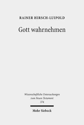 Gott wahrnehmen: Die Sinne im Johannesevangelium. Ratio Religionis Studien IV