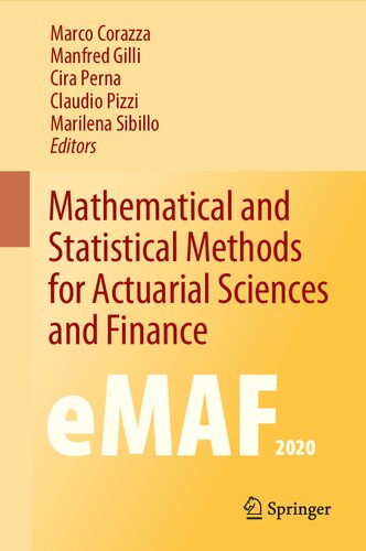 Mathematical and Statistical Methods for Actuarial Sciences and Finance: eMAF2020