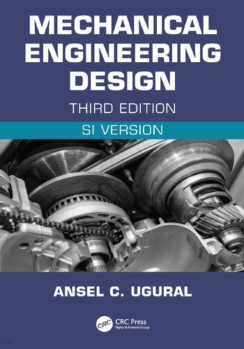 Mechanical Engineering Design (SI Edition): SI Version