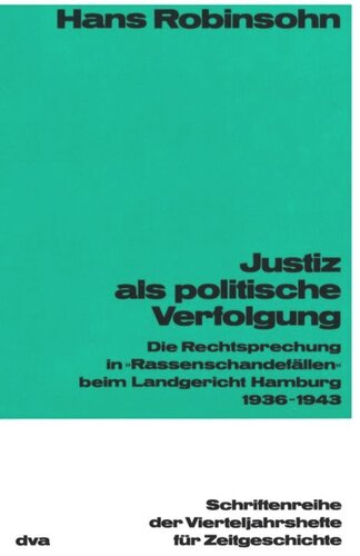 Justiz als politische Verfolgung: Die Rechtsprechung in 