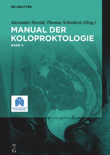 Manual der Koloproktologie: Band 2 Manual der Koloproktologie