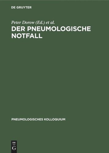Der pneumologische Notfall