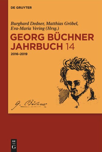 Georg Büchner Jahrbuch: Band 14 2016−2019