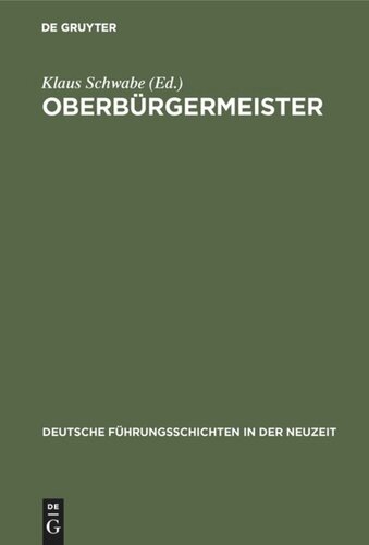 Oberbürgermeister
