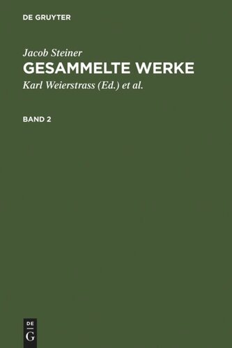 Gesammelte Werke: Band 2