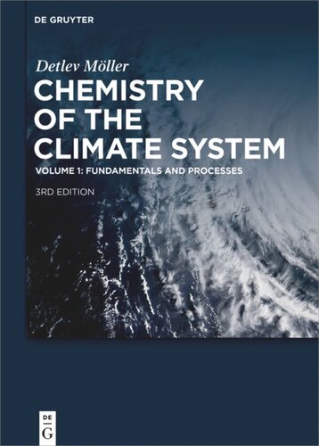 Chemistry of the Climate System: Volume 1 Fundamentals and Processes