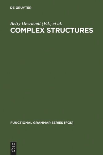 Complex Structures: A Functionalist Perspective