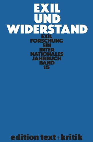 Exil und Widerstand