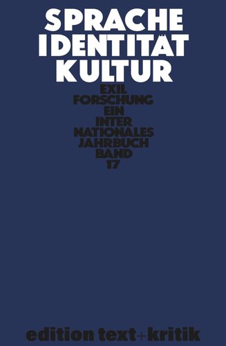 Sprache - Identität - Kultur