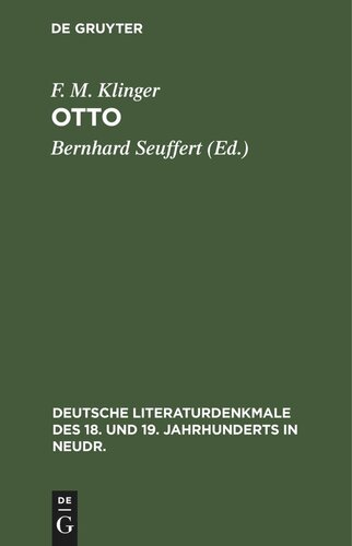 Otto: Trauerspiel