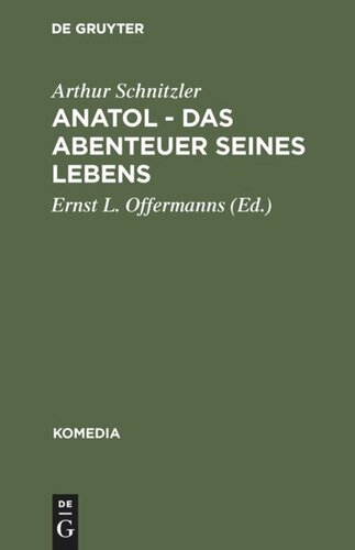 Anatol - Das Abenteuer seines Lebens
