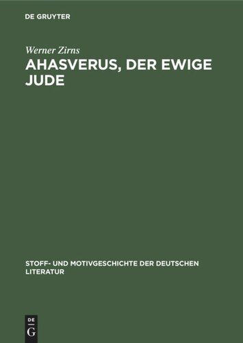 Ahasverus, der ewige Jude