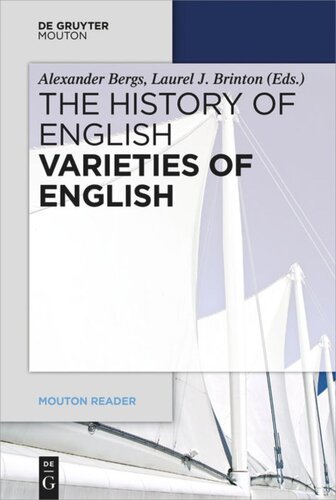 The History of English: Volume 5 Varieties of English