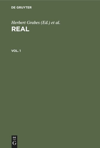 REAL: Vol. 1