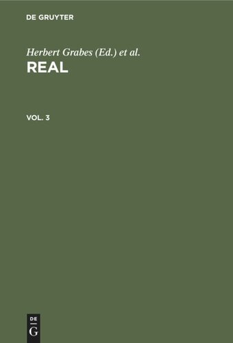 REAL: Vol. 3