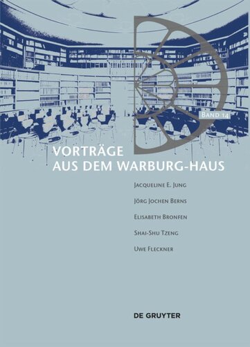 Vorträge aus dem Warburg-Haus: Band 14 Vorträge aus dem Warburg-Haus