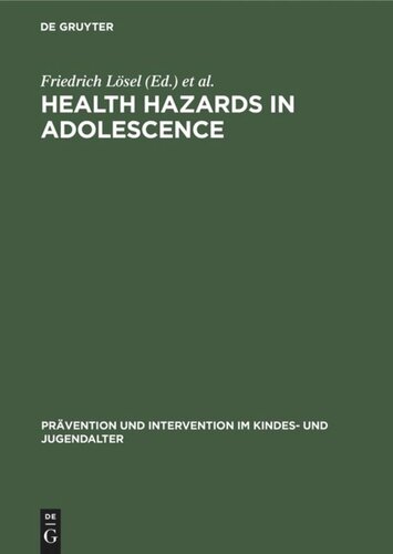Health Hazards in Adolescence