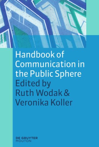 Handbook of Communication in the Public Sphere