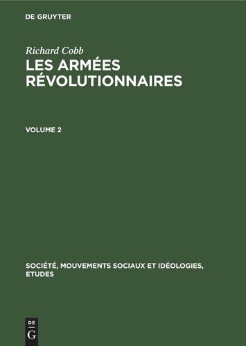 Les Armées Révolutionnaires: Volume 2