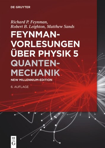 Feynman-Vorlesungen über Physik: Band 5 Quantenmechanik