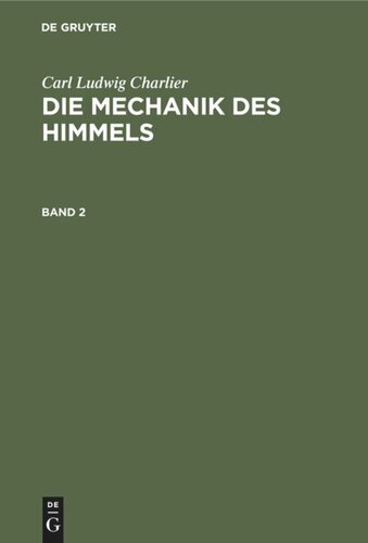 Die Mechanik des Himmels: Band 2