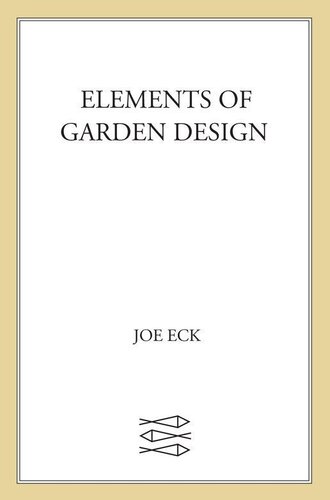 Elements of Garden Design