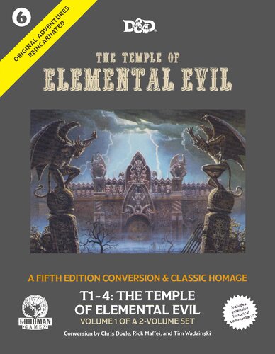 Original Adventures Reincarnated #6: The Temple of Elemental Evil (vol. I and II)