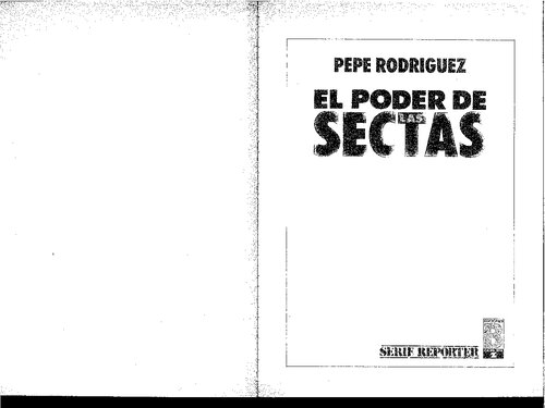 El poder de las sectas