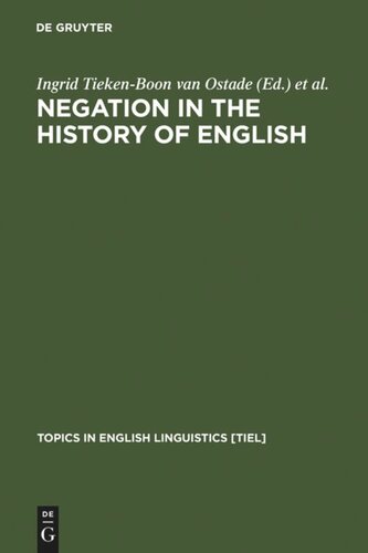 Negation in the History of English
