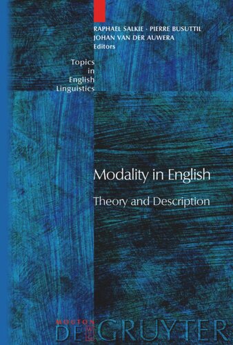 Modality in English: Theory and Description