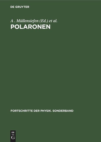 Polaronen: Übersetzung aus dem Russischen