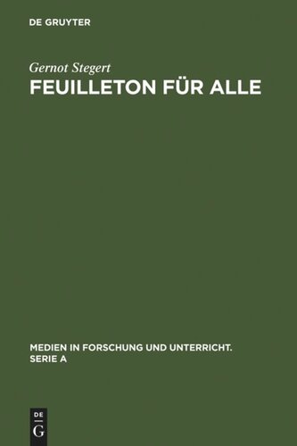Feuilleton für alle: Strategien im Kulturjournalismus der Presse