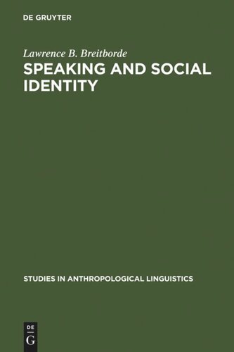 Speaking and Social Identity: English in the Lives of Urban Africans