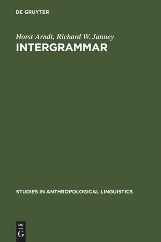 InterGrammar: Toward an Integrative Model of Verbal, Prosodic and Kinesic Choices in Speech