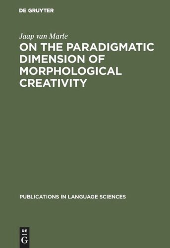 On the paradigmatic dimension of morphological creativity