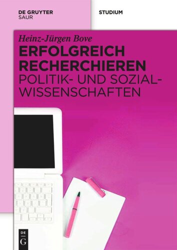 Erfolgreich recherchieren -  Politik- und Sozialwissenschaften