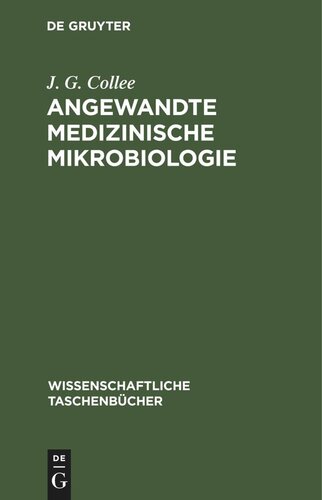 Angewandte medizinische Mikrobiologie