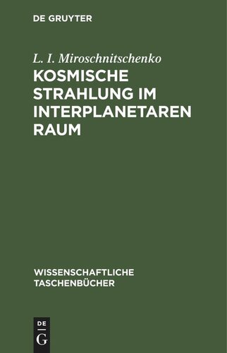 Kosmische Strahlung im Interplanetaren Raum