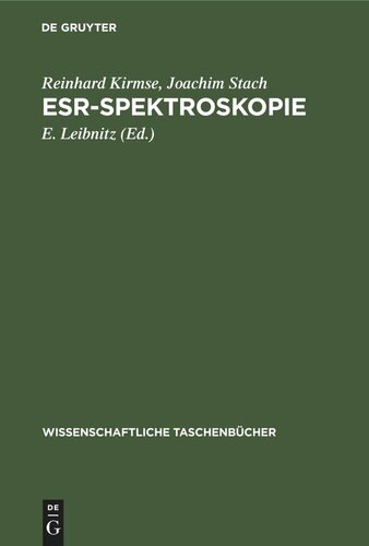 ESR-Spektroskopie: Anwendungen in der Chemie