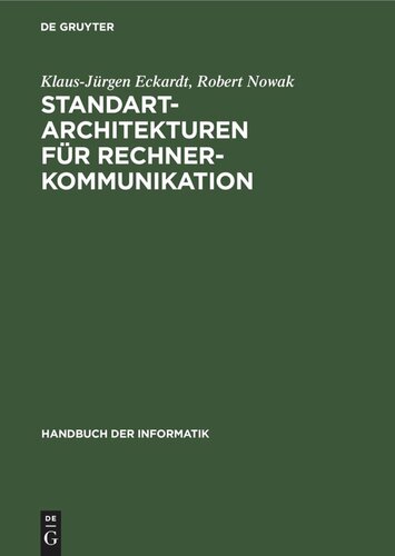 Standart-Architekturen für Rechnerkommunikation