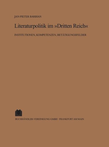 Literaturpolitik im 