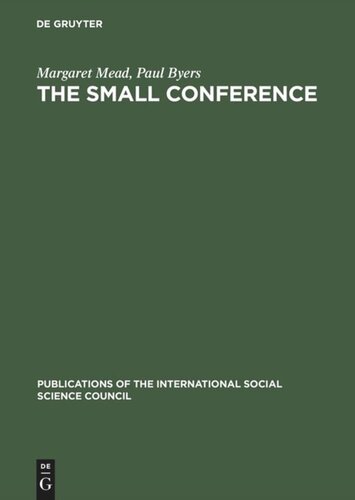 The small conference: An innovation in communication