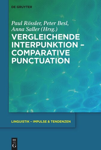 Vergleichende Interpunktion – Comparative Punctuation