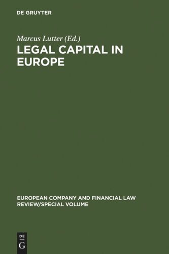 Legal Capital in Europe