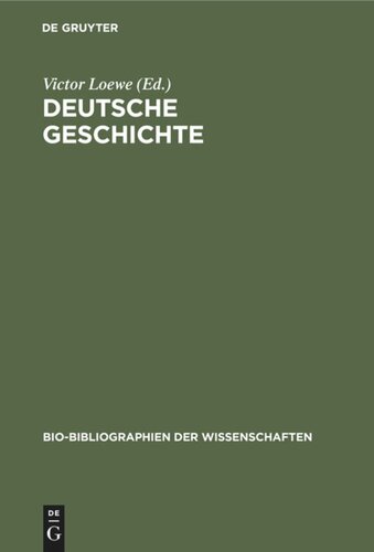 Deutsche Geschichte